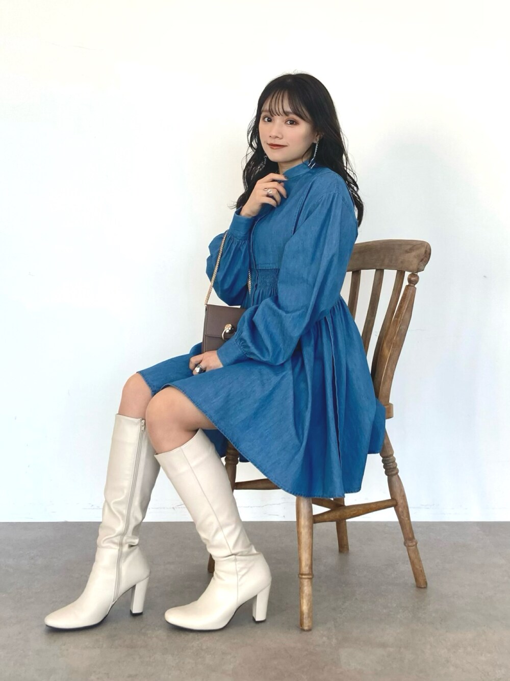その他を使った「ミニワンピース」の人気ファッション