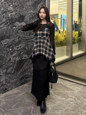 Harukaさん（レディース・158cm）の秋コーディネート