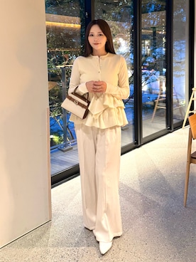 Harukaさん（レディース・158cm・20代）の秋コーディネート