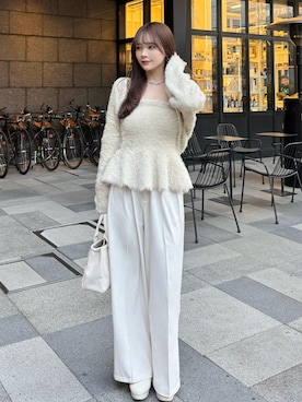 Harukaさん（レディース・158cm）の冬コーディネート