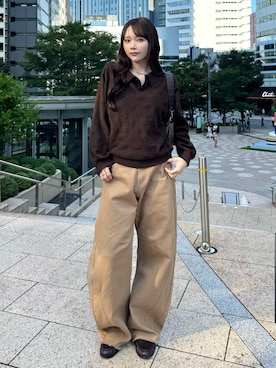 Harukaさん(レディース・158cm)の秋コーディネート