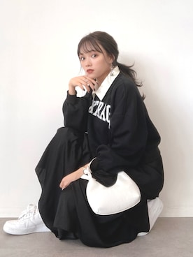 「スボーツミックス」｜「アイテム（その他）」を使った、Harukaさん（レディース・158cm）の秋コーディネート