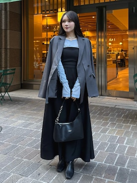 Harukaさん(レディース・158cm)の冬コーディネート