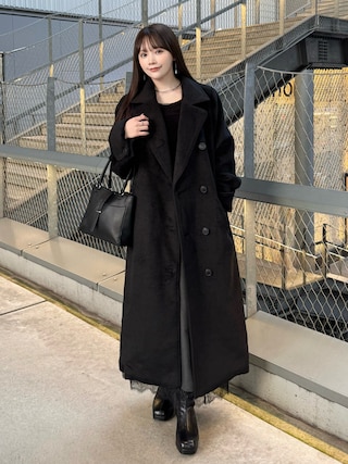 「Elishe(エリシェ)のシアギャザートップス(その他トップス)」を使った、Harukaさん(レディース・158cm)の秋コーディネート