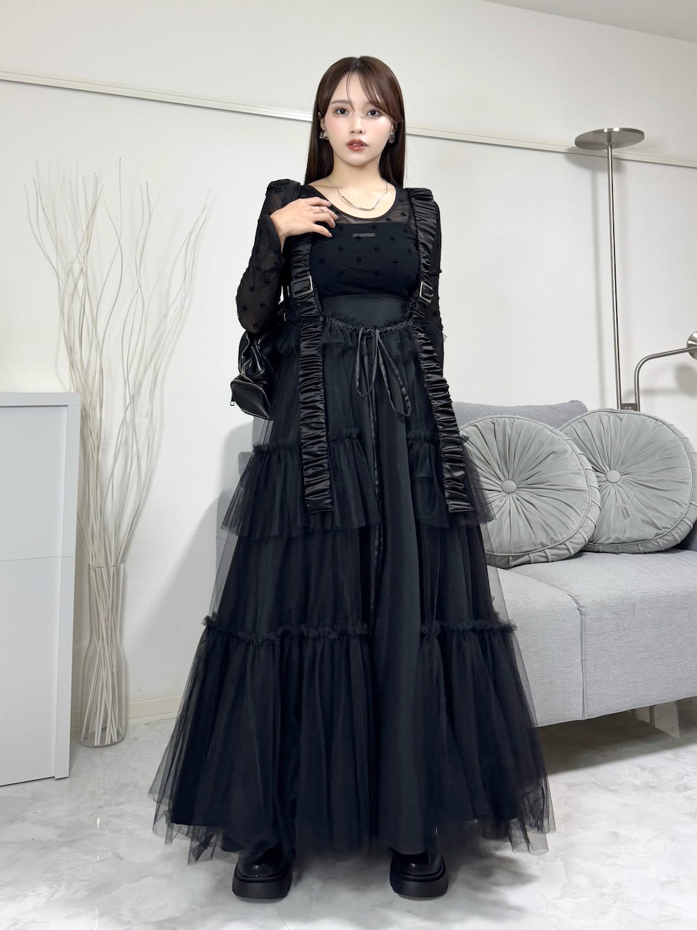 J1U by LA BELLE ETUDE シースルーチュールジレ J1U by LA BELLE ETUDE