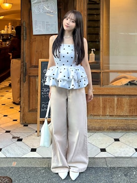 Harukaさん（レディース・158cm）の夏コーディネート