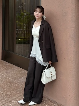 Harukaさん（レディース・158cm）の秋コーディネート