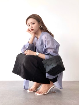 Harukaさん（レディース・158cm）の夏コーディネート