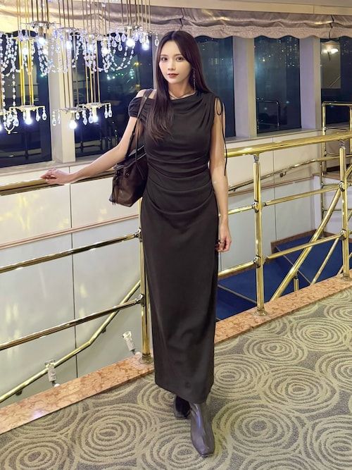 SNIDEL ドレープカットワンピース SNIDEL｜ドレープカットワンピース | Rakuten Fashion(楽天