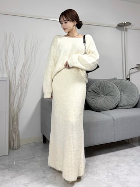 Harukaさん（レディース・158cm）の冬コーディネート