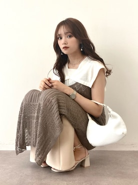 Harukaさん（レディース・158cm）の春コーディネート