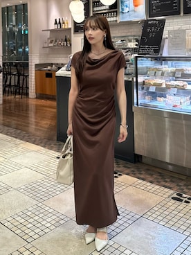 「Elishe（エリシェ）のアイテム」を使った、Harukaさん（レディース・158cm）の夏コーディネート