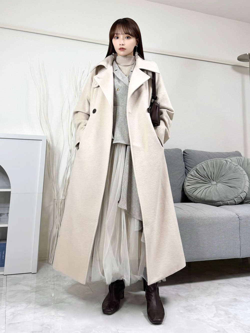 【美品】ECREL エクレール ツイードジレフレアワンピース ECREL ワンピース ツイードジレフレアワンピース : ZOZOTOWN