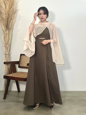 「FREE'S MART（フリーズマート）のアイテム」を使った、Harukaさん（レディース・158cm）の春コーディネート