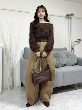 Harukaさん（レディース・158cm）の冬コーディネート