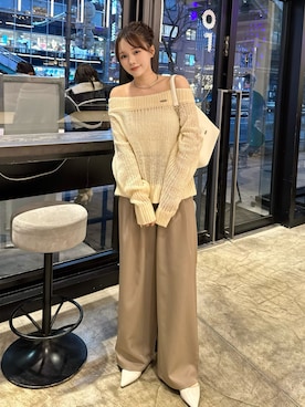 Harukaさん(レディース・158cm)の冬コーディネート