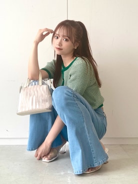 Harukaさん（レディース・158cm）の夏コーディネート