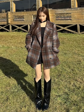 「アイテム（その他）」を使った、Harukaさん（レディース・158cm・20代）の冬コーディネート