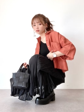 Harukaさん（レディース・158cm）の夏コーディネート