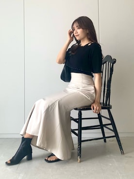 「ごきげんウィーク」｜「アイテム（その他）」を使った、Harukaさん（レディース・158cm）の春コーディネート