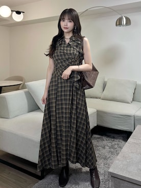 Harukaさん(レディース・158cm)の夏コーディネート