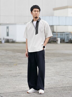 平田磨寛さん（メンズ・176cm）の夏コーディネート