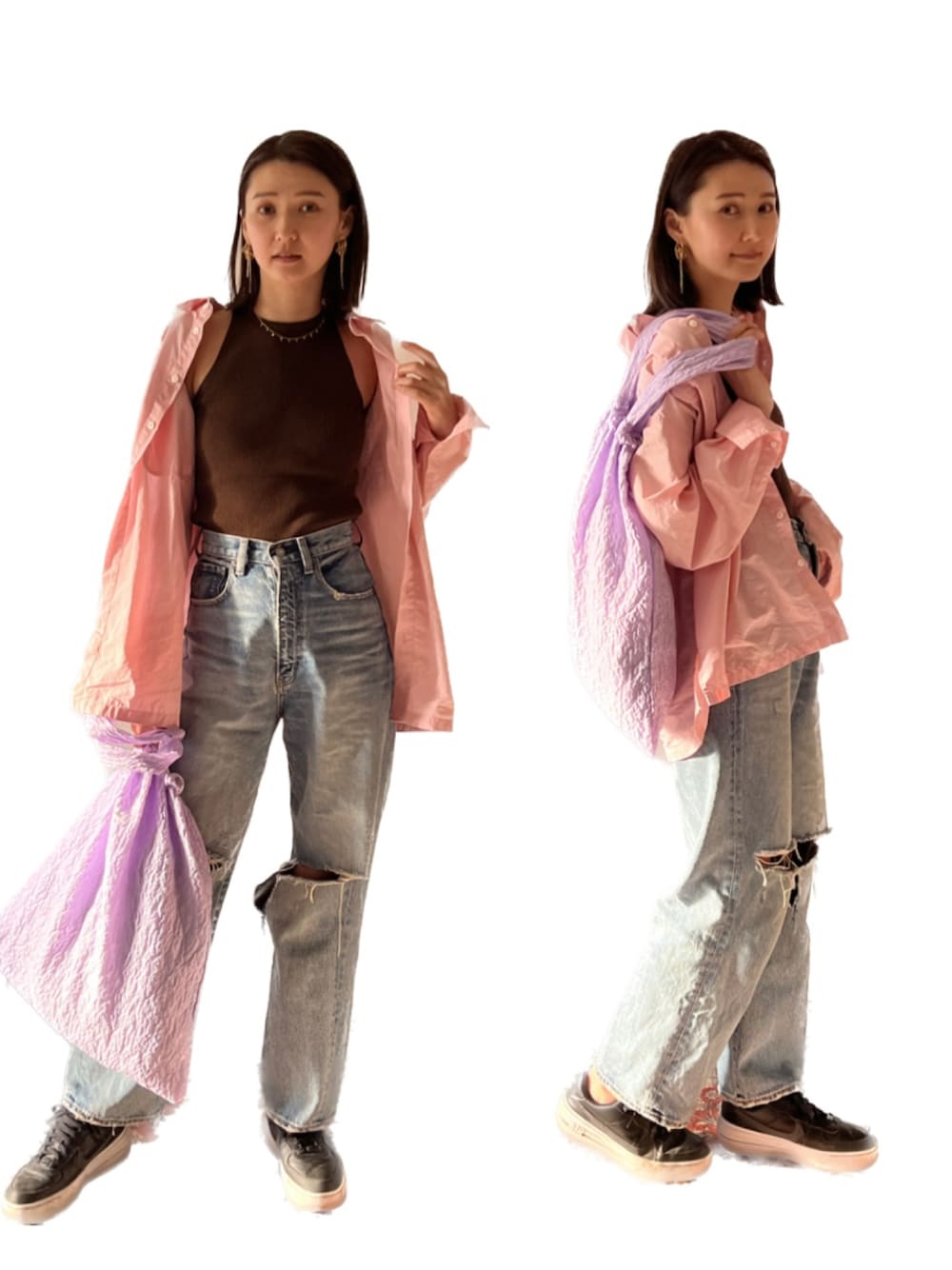 FRAY I.D（フレイアイディー）の「アメスリカップイン（キャミソール