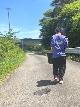 「アイテム（スリッポン）」を使った、stk25さん（キッズ・120cm）の春コーディネート