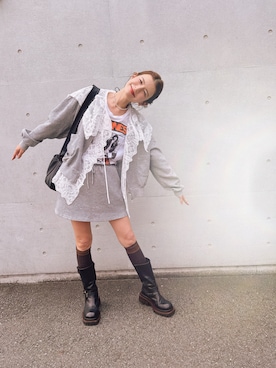 スザンヌさん(レディース・165cm)の春コーディネート