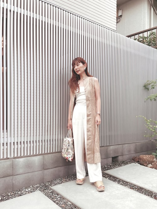 スザンヌさんのワンピースを使ったコーディネート Zozotown