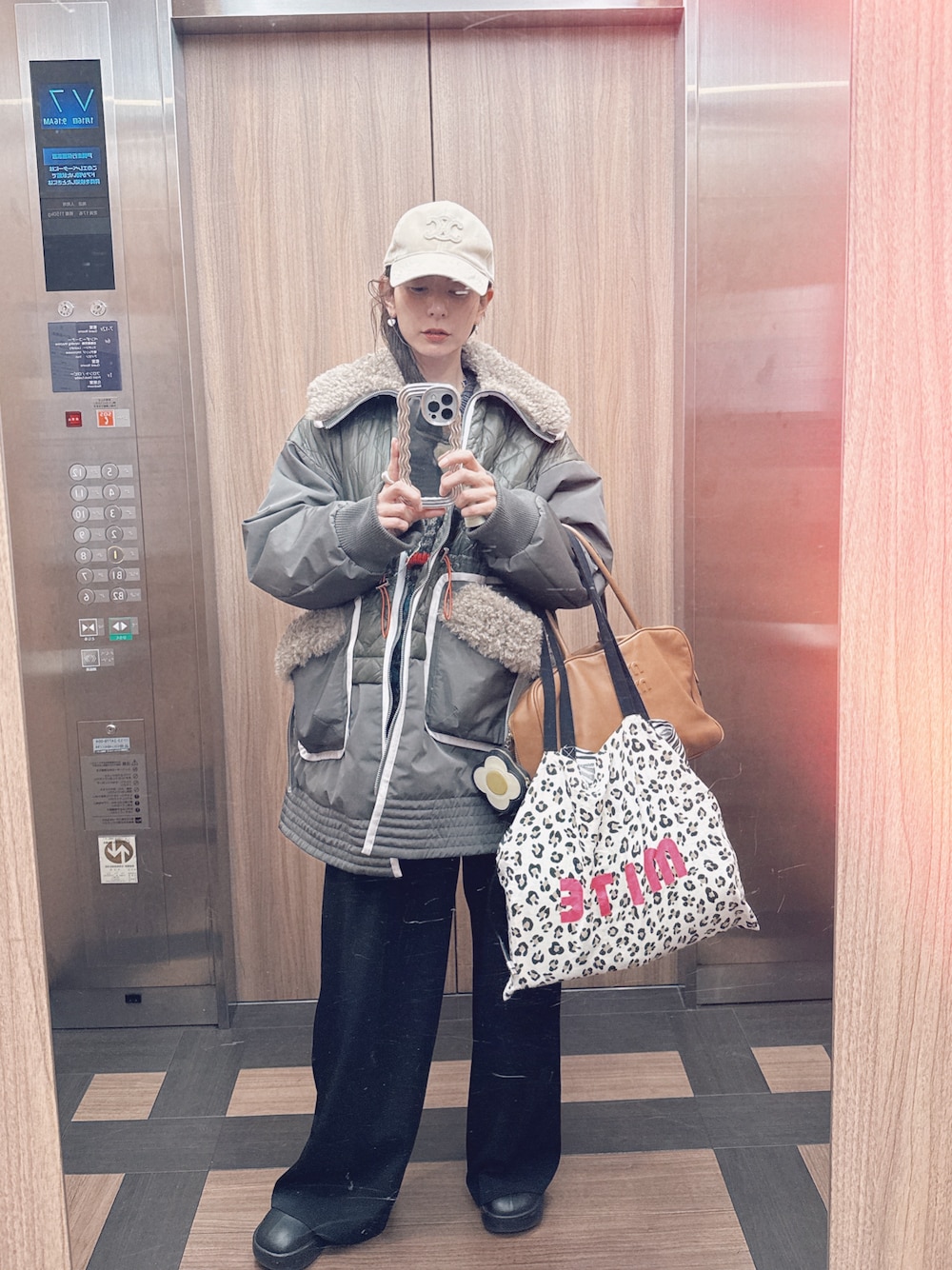 FABRIC MIX MIDDLE CT / ファブリックミックスミドルコートを使った