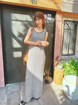 「アイテム（サンダル）」を使った、スザンヌさん（レディース・165cm・30代）の夏コーディネート