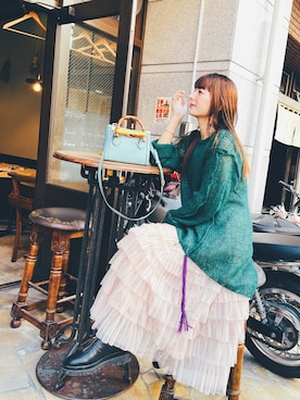 スザンヌさん（レディース・165cm）の秋コーディネート