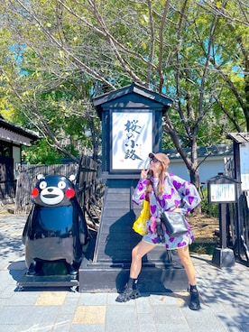「Bibiy.（ビビィ）のアイテム」を使った、スザンヌさん（レディース・165cm）の秋コーディネート