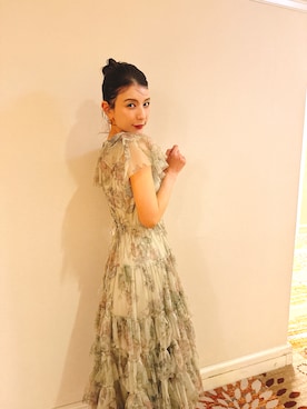 「LILY BROWN（リリーブラウン）のアイテム」を使った、スザンヌさん（レディース・165cm）の春コーディネート