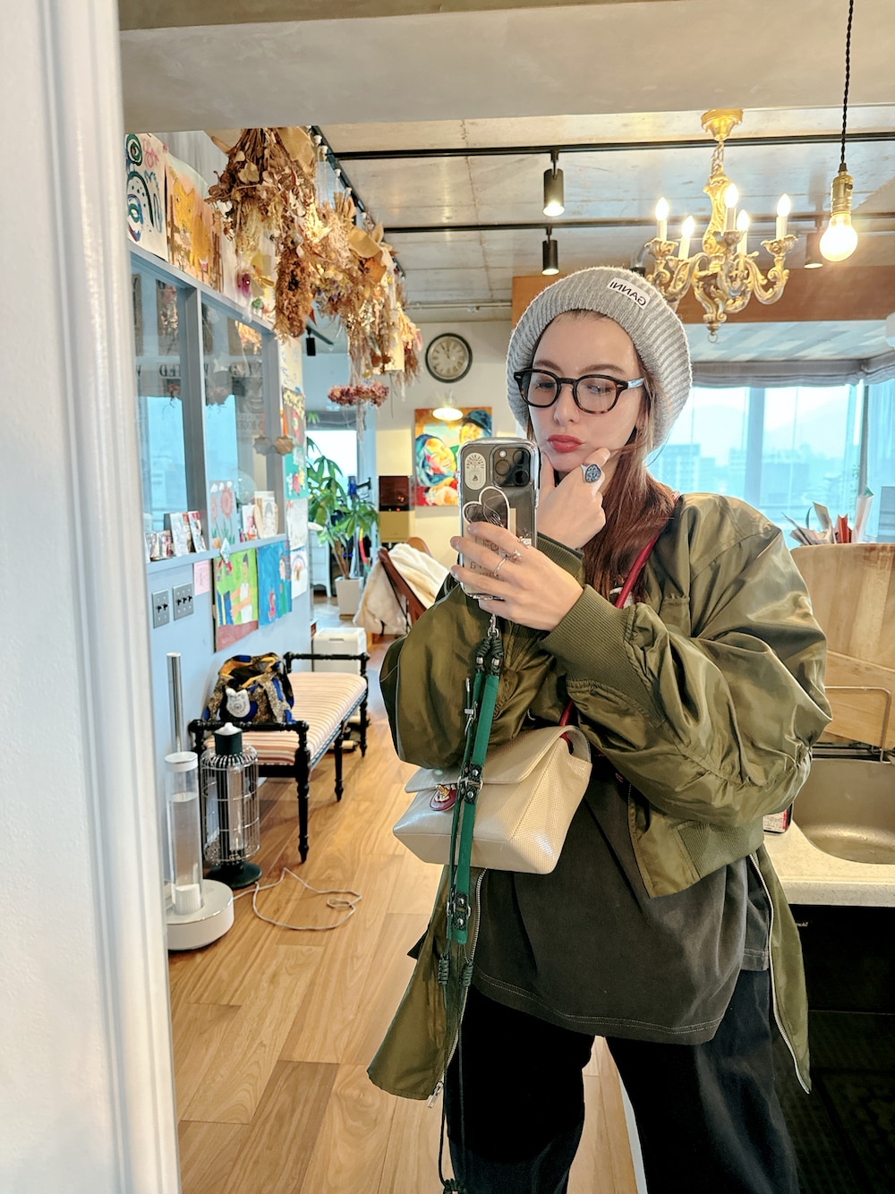 スザンヌ｜GANNIのハンチング/ベレー帽を使ったコーディネート - WEAR