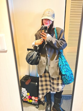 スザンヌさん（レディース・165cm）の春コーディネート