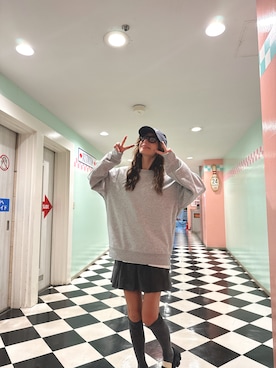 「IMARI（イマリ）のアイテム」を使った、スザンヌさん（レディース・165cm）の秋コーディネート