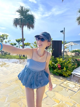 「夏」｜スザンヌさん（レディース・165cm）の秋コーディネート
