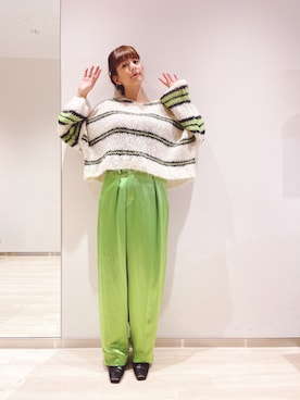 スザンヌさん(レディース・165cm)の秋コーディネート