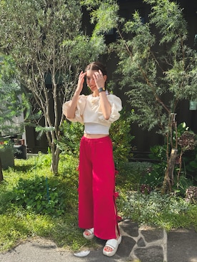 スザンヌさん（レディース・165cm）の夏コーディネート