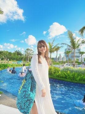 「アイテム（水着）」を使った、スザンヌさん（レディース・165cm・30代）の夏コーディネート