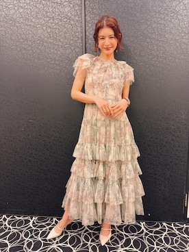 「オケージョンスタイル」｜スザンヌさん（レディース・165cm）の春コーディネート