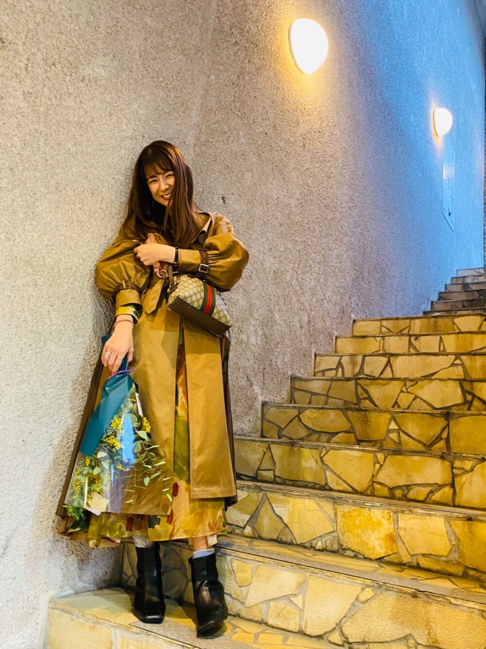 Ameri（アメリ）の「UND WILLOW PAINT DRESS（ワンピース）」 - WEAR