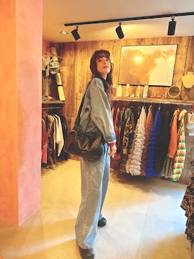 スザンヌさん（レディース・165cm）の春コーディネート