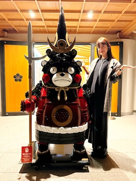 「アイテム（ワンピース/ドレス）」を使った、スザンヌさん（レディース・165cm・30代）の秋コーディネート