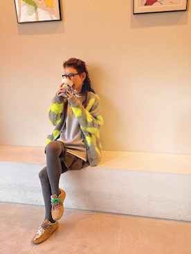 スザンヌさん（レディース・165cm）の冬コーディネート