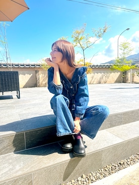 「ZARA（ザラ）のアイテム」を使った、スザンヌさん（レディース・165cm）の春コーディネート