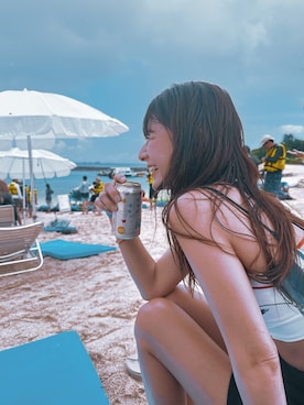 「アイテム（水着）」を使った、スザンヌさん（レディース・165cm・30代）の夏コーディネート