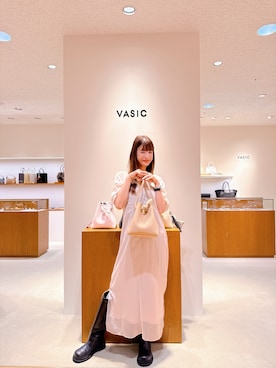 「アイテム（ブーツ）」を使った、スザンヌさん（レディース・165cm・30代）の秋コーディネート
